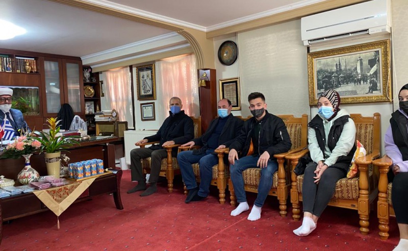 İSKEÇE AZINLIK ORTAOKUL VE LİSESİ AİLE BİRLİĞİ VE ÖĞRENCİLERİ MÜFTÜLÜĞÜMÜZÜ ZİYARET ETTİLER