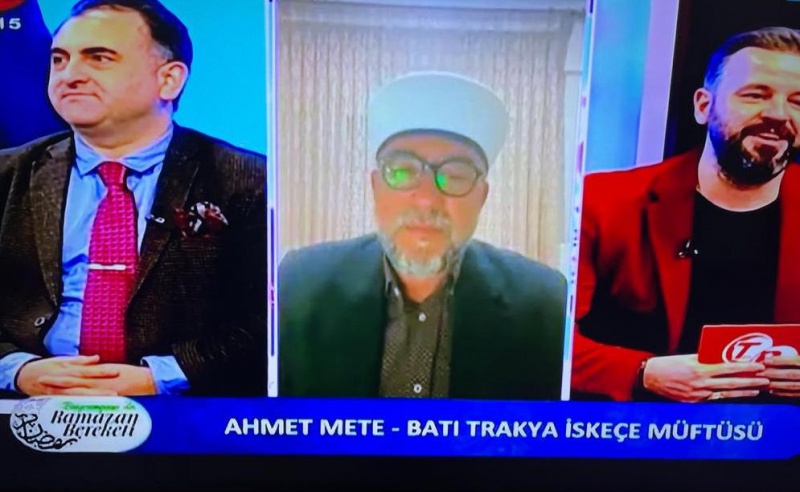 FAZİLETLİ İSKEÇE MÜFTÜMÜZ AHMET METE ’’BAYRAMPAŞA’DA RAMAZAN BEREKETİ’’ PROGRAMINA KONUK OLDU