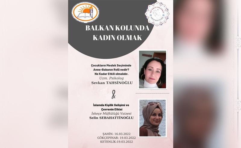 BALKAN KOLUNDA KADIN OLMAK PROJESİ DEVAM EDİYOR