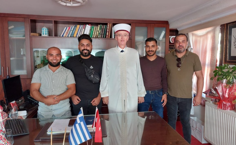 İSKEÇE SERİN MAHALLE SAKİNLERİ FAZİLETLİ MÜFTÜMÜZE ZİYARETTE BULUNDU