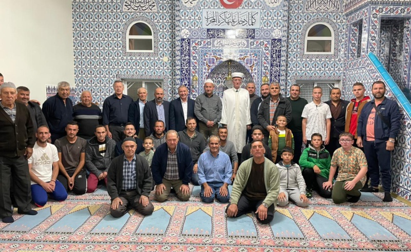 MÜFTÜMÜZ MEVLİD KANDİLİNİ GENCERLİ’DE İHYA ETTİ