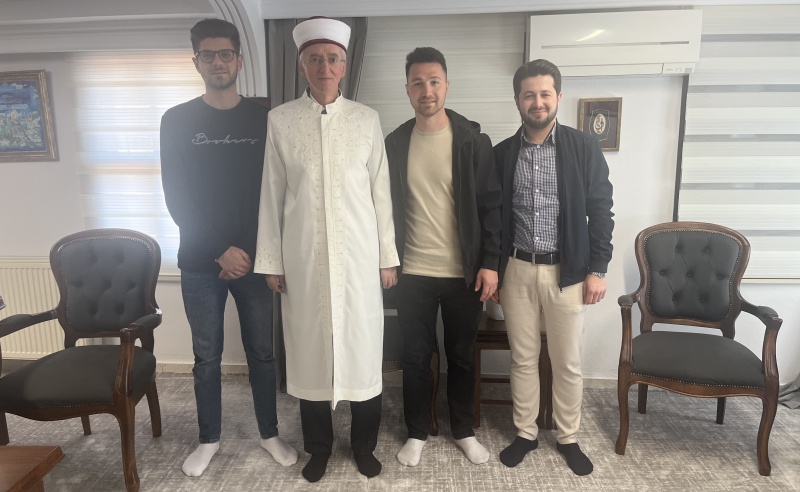 MUSTAFÇOVA GENÇLİK DERNEĞİ MÜFTÜMÜZ TRAMPA’YA ZİYARET GERÇEKLEŞTİRDİ