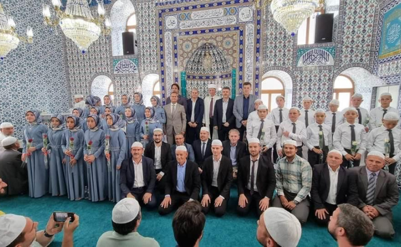 KETENLİK KÖYÜNDE HATİM COŞKUSU YAŞANDI