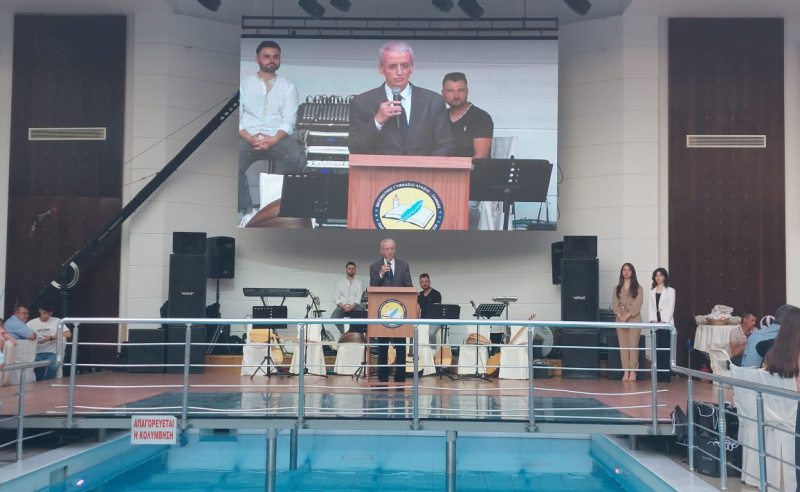 MÜFTÜMÜZ TRAMPA ’’İSKEÇE AZINLIK ORTAOKULU VE LİSESİ 2023 MEZUNİYET TÖRENİNE’’ KATILDI