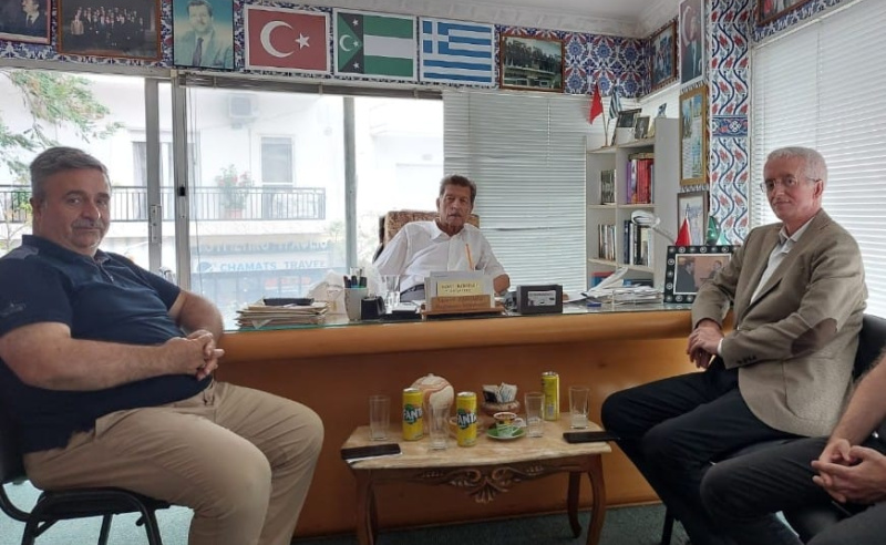 ULU ÇINARLARDAN AHMET FAİKOĞLU ZİYARET EDİLDİ