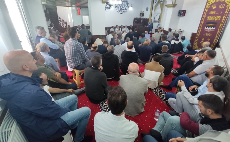 FAZİLETLİ MÜFTÜMÜZ MUSTAFA TRAMPA DİN GÖREVLİLERİYLE TOPLANTI GERÇEKLEŞTİRDİ