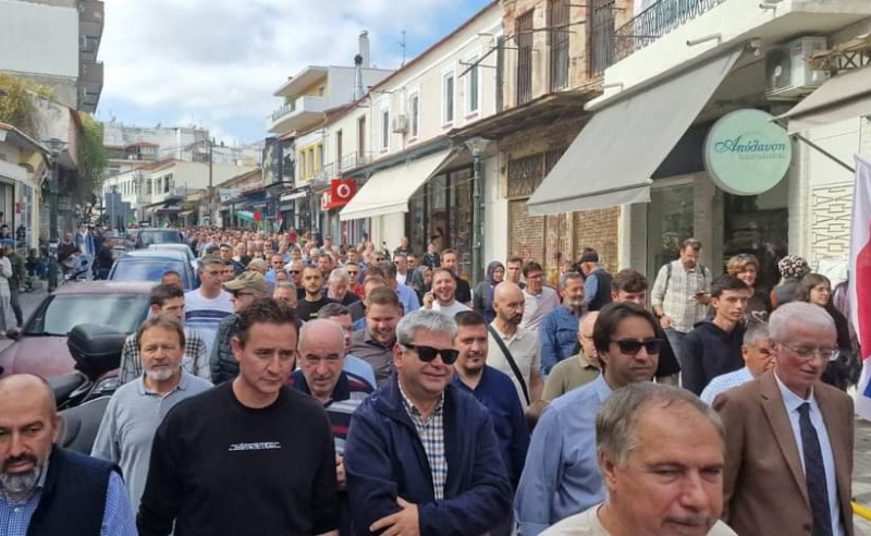 MÜFTÜMÜZ “FİLİSTİNE DESTEK” YÜRÜYÜŞÜNE KATILDI