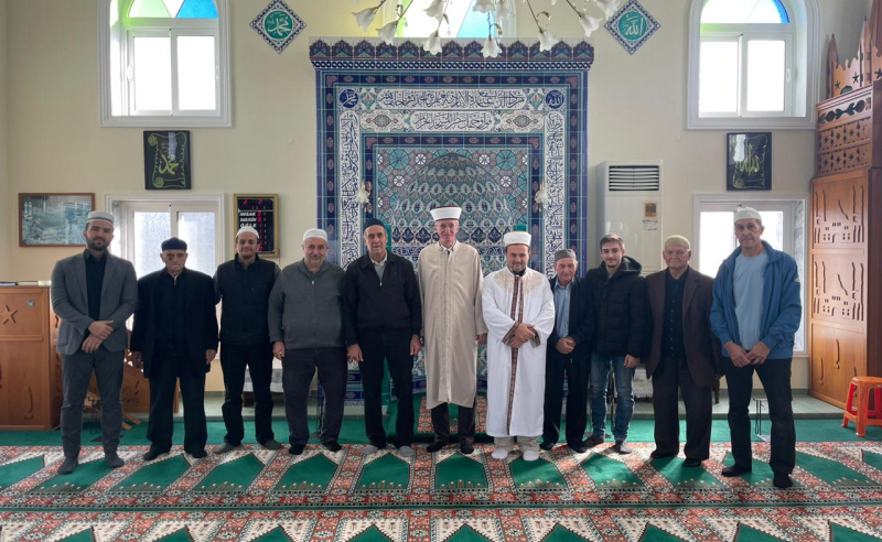MÜFTÜMÜZ CUMA NAMAZINI ALITÇILAR’DA EDA ETTİ
