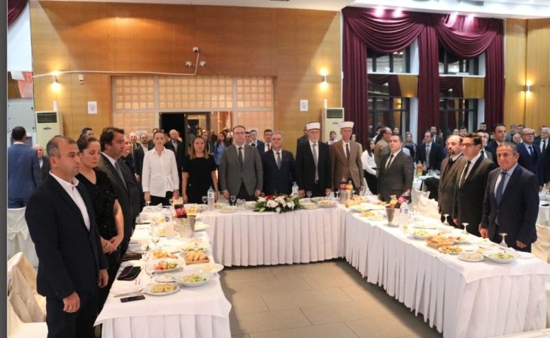 MÜFTÜMÜZ MUSTAFA TRAMPA 24 KASIM ÖĞRETMENLER BİRLİĞİ ETKİNLİĞİNE KATILDI