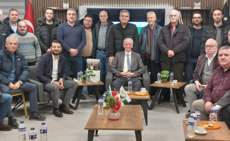 MÜFTÜMÜZÜN BTTDD ZEYTİNBURNU ŞUBESİNE ZİYARETİ
