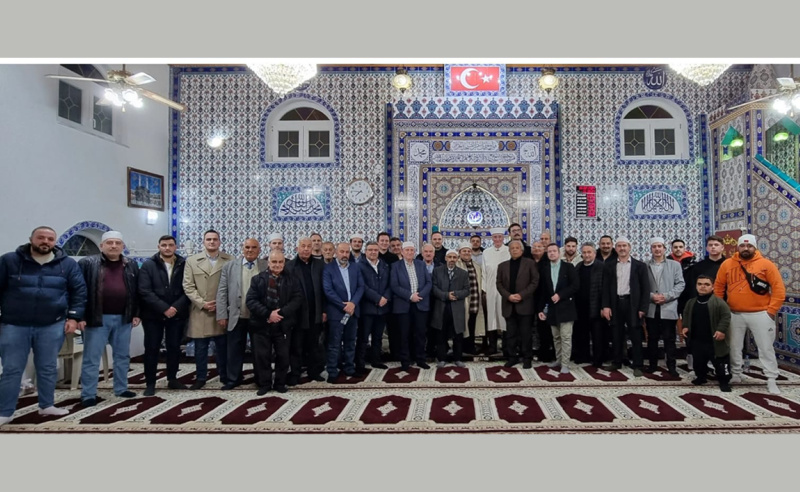 ÂMİNE HATUN CAMİİ’NDE MİRAC KANDİLİ COŞKUSU