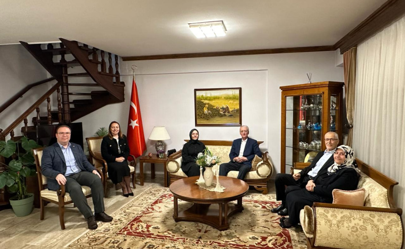 MÜFTÜLERİMİZ T.C. GÜMÜLCİNE BAŞKONSOLOSUMUZUN  İFTAR DAVETİNE KATILDILAR