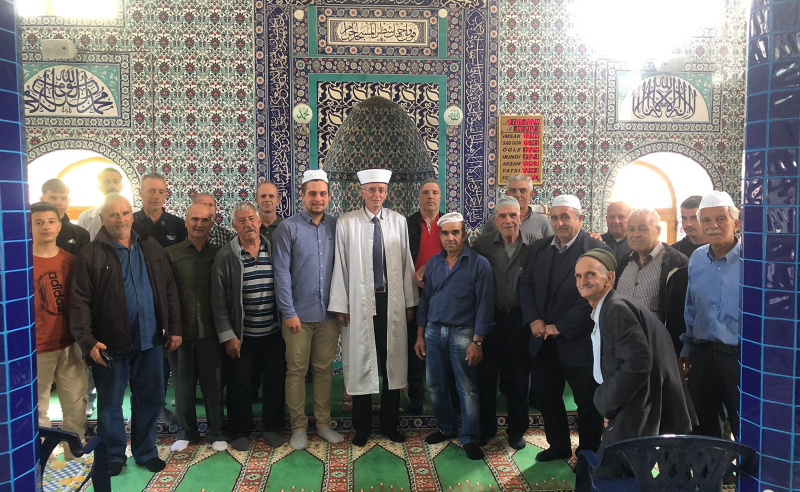MÜFTÜMÜZ SİNİKOVA’YI ZİYARET ETTİ