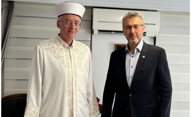 ABTTF BAŞKANI HALİT HABİPOĞLU MÜFTÜLÜĞÜMÜZÜ ZİYARET ETTİ