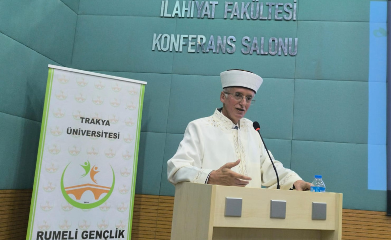 FAZİLETLİ MÜFTÜMÜZÜN EDİRNE TEMASLARI