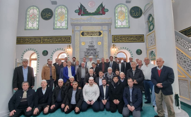 ŞAHİN YUKARI MAHALLE CAMİİ İBADETE AÇILDI