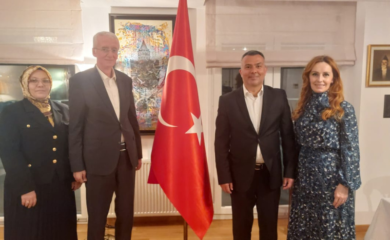 FAZİLETLİ MÜFTÜMÜZ  SELANİK’TE İFTARA KATILDI
